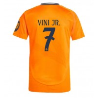 Echipament fotbal Real Madrid Vinicius Junior #7 Tricou Deplasare 2024-25 maneca scurta